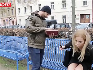 LETSDOEIT - super-hot light-haired Tricked Into hookup By Czech guy