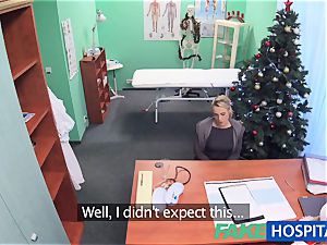 FakeHospital medic Santa pops twice this yr