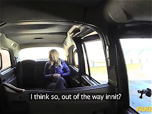 fake taxi blonde gets backseat discount
